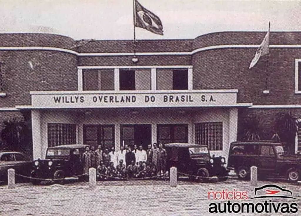 Jeep willys overland do brasil