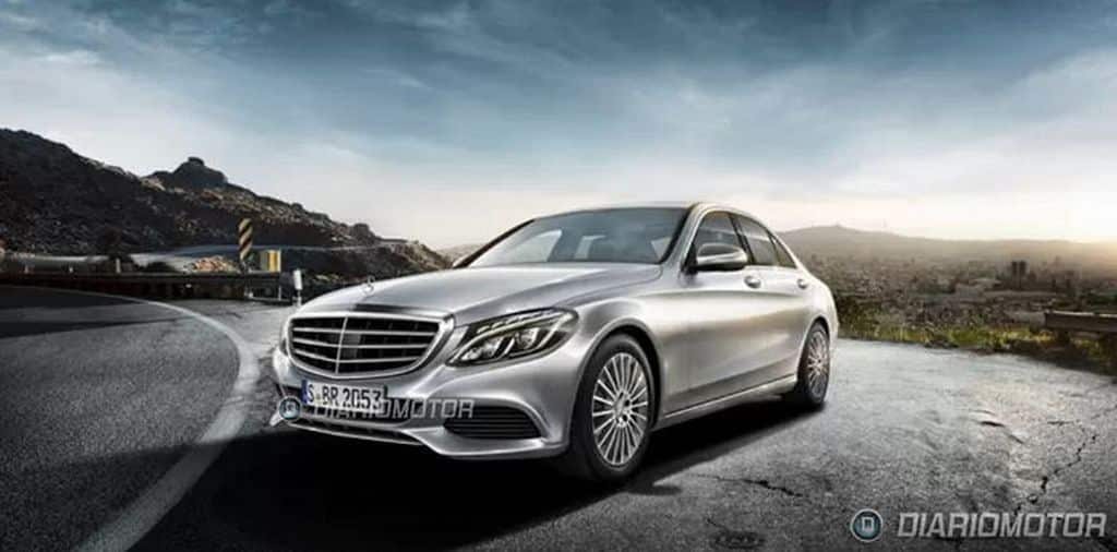 (W205): Flagras e fotos - Página 9 Mercedes-classe-c-vaza-1