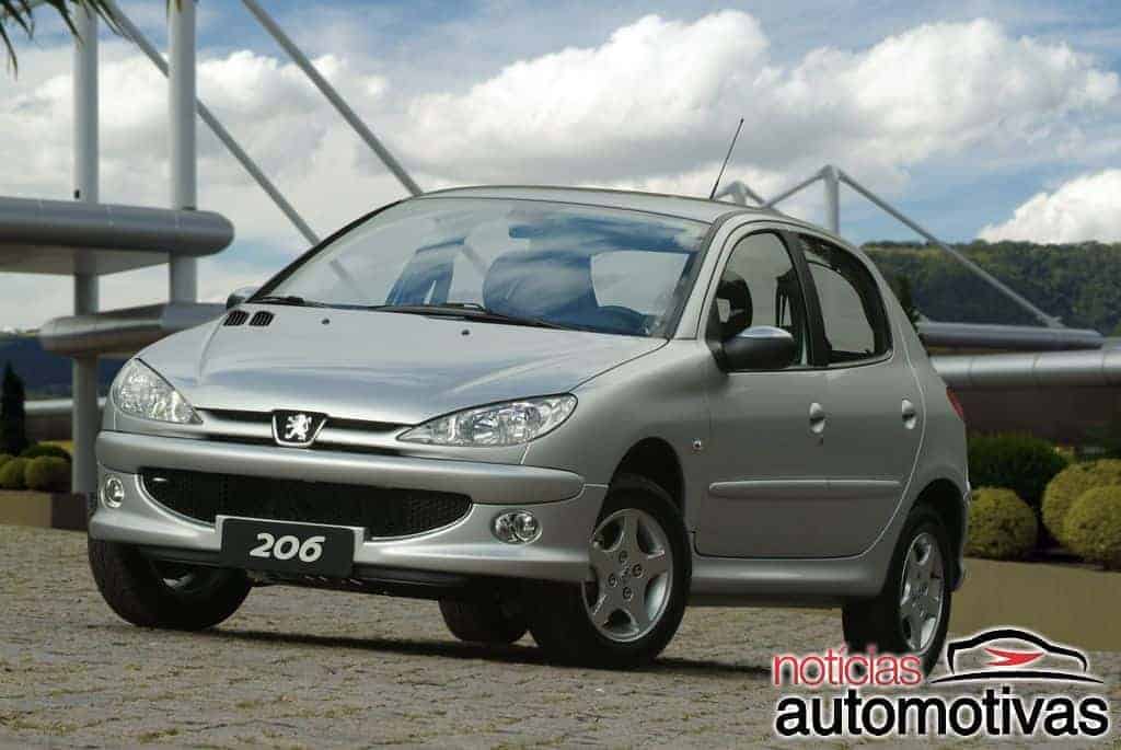 peugeot-206-brasil-1 Peugeot 206: história do hatch que cativou pelo visual e modernidade