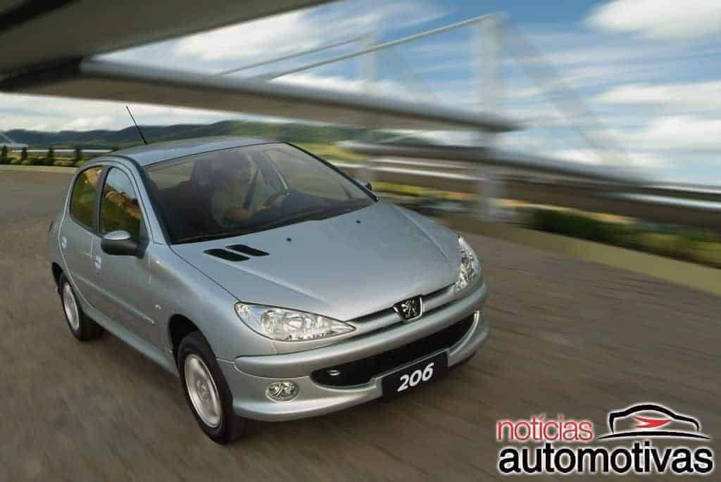 peugeot-206-brasil-3 Peugeot 206: história do hatch que cativou pelo visual e modernidade
