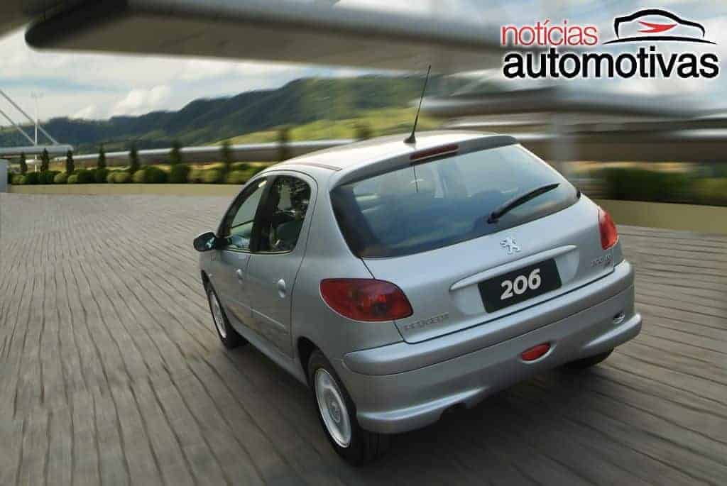 peugeot-206-brasil-6 Peugeot 206: história do hatch que cativou pelo visual e modernidade