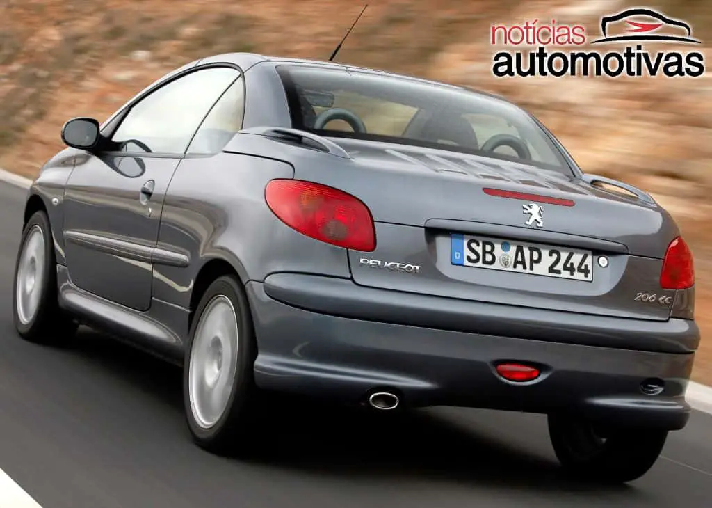 peugeot-206-cc-2 Peugeot 206: história do hatch que cativou pelo visual e modernidade