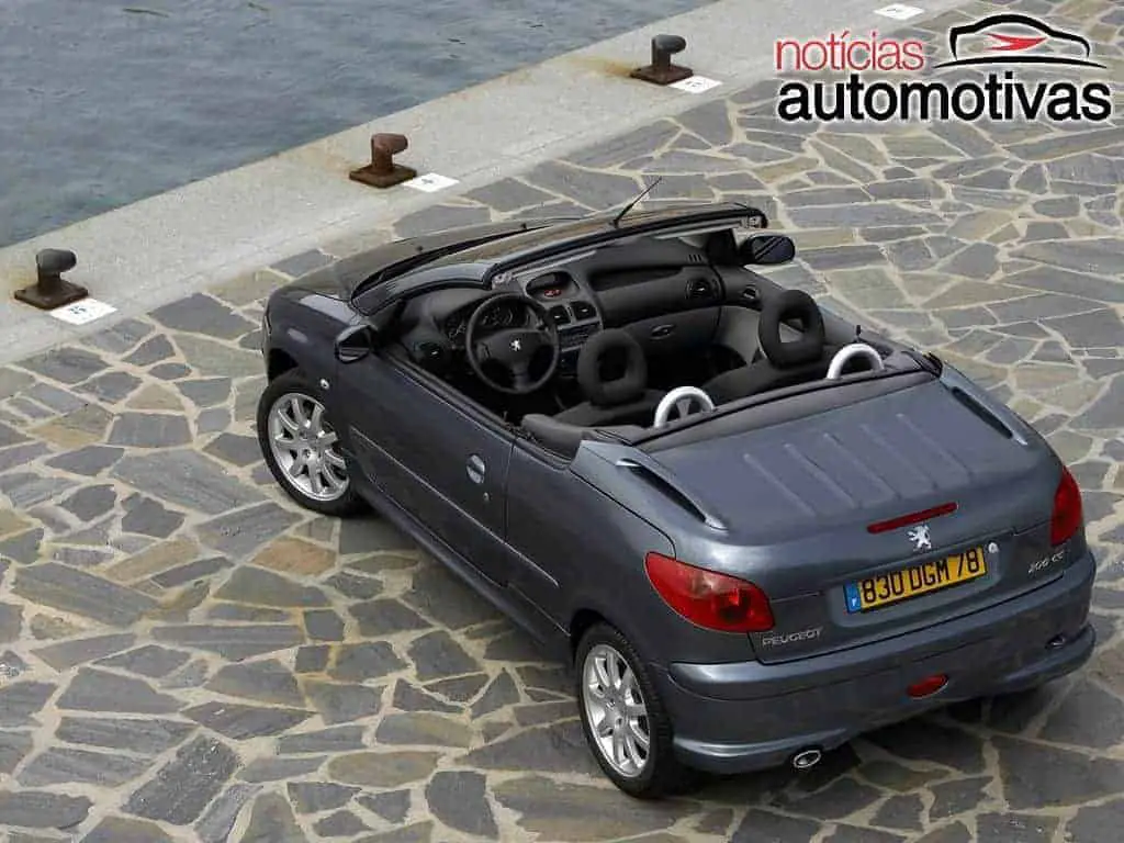 peugeot-206-cc-3 Peugeot 206: história do hatch que cativou pelo visual e modernidade