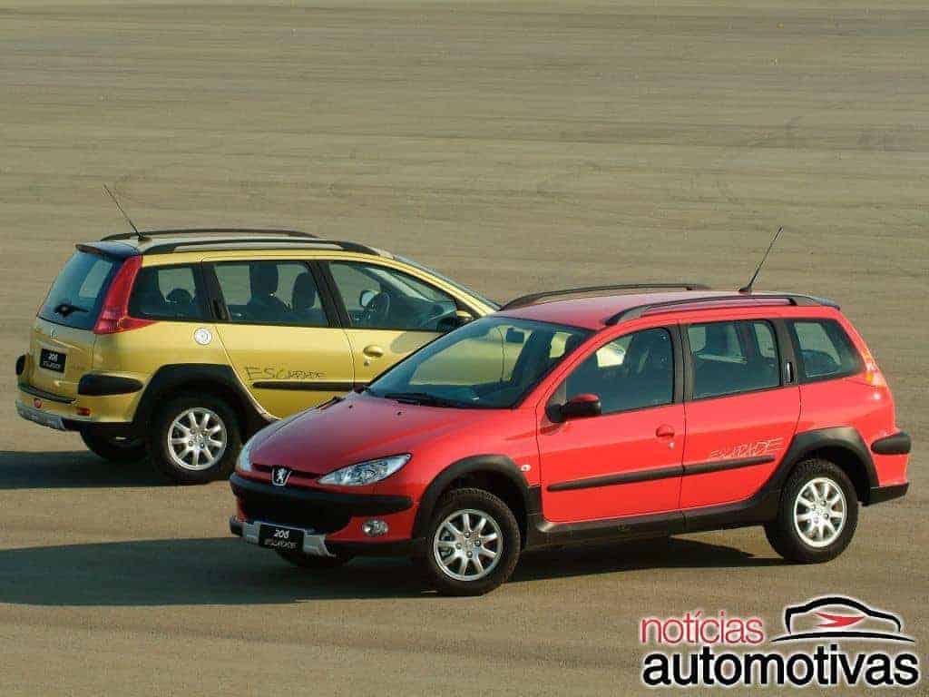 peugeot-206-sw-escapade-4 Peugeot 206: história do hatch que cativou pelo visual e modernidade