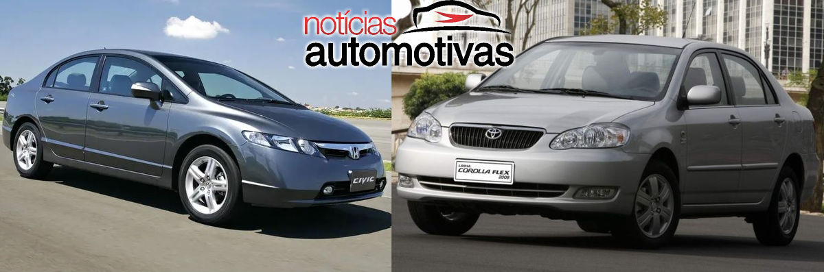 civic corolla usados