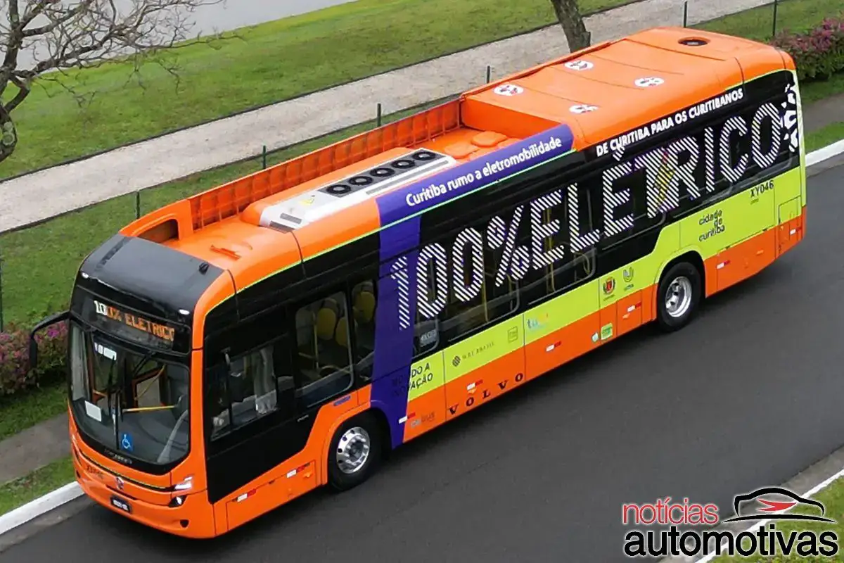 In Curitiba: Volvo presents its BZL electric urban bus