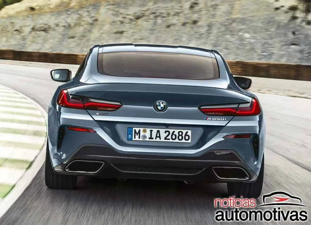 BMW-Série-8-Coupé-2019-17 BMW Série 8 Coupé 2019 ostenta refinamento e desempenho entre cupês