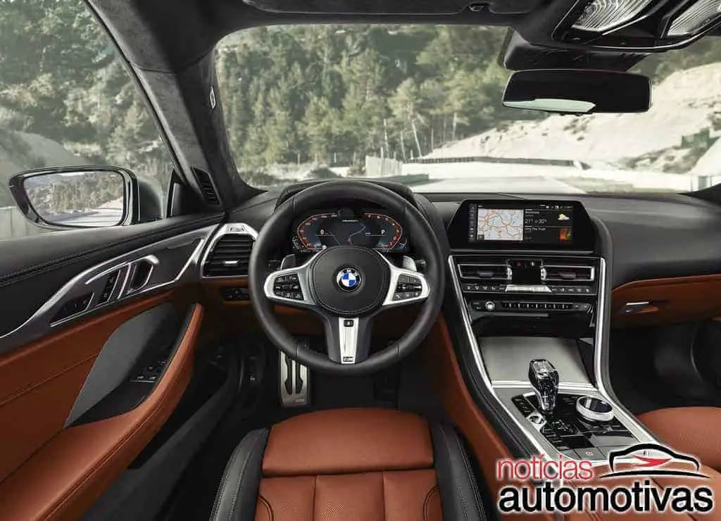 BMW-Série-8-Coupé-2019-30 BMW Série 8 Coupé 2019 ostenta refinamento e desempenho entre cupês