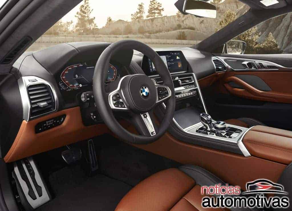 BMW-Série-8-Coupé-2019-32 BMW Série 8 Coupé 2019 ostenta refinamento e desempenho entre cupês