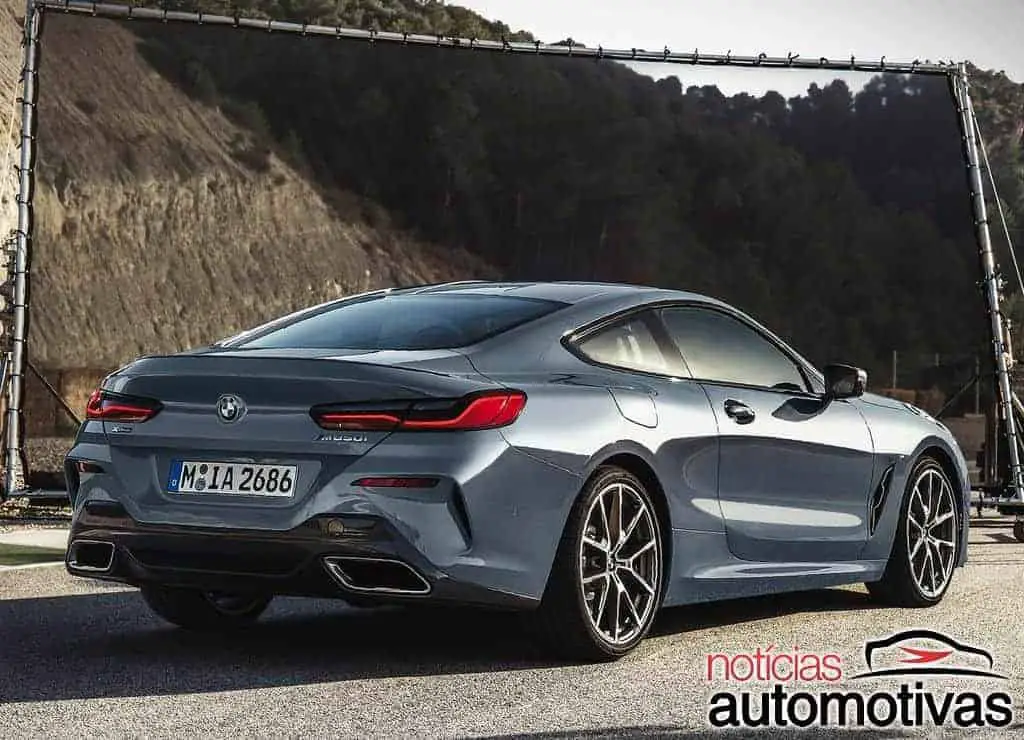 BMW-Série-8-Coupé-2019-8 BMW Série 8 Coupé 2019 ostenta refinamento e desempenho entre cupês