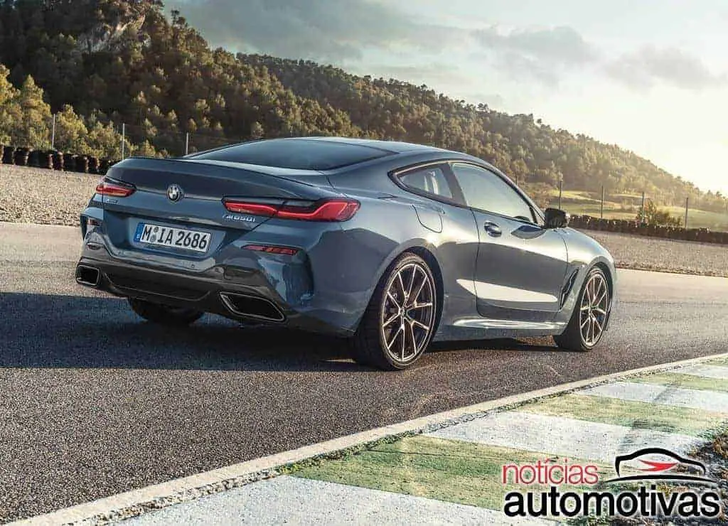 BMW-Série-8-Coupé-2019-9 BMW Série 8 Coupé 2019 ostenta refinamento e desempenho entre cupês