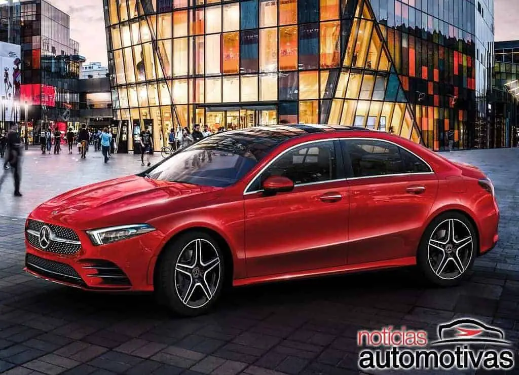 Mercedes-Benz-Classe-A-L-Sedan-2019-1 Mercedes-Benz-Classe-A-L-Sedan-2019-1 Mercedes-Benz Classe A L Sedan é revelado com entre-eixos longo na China