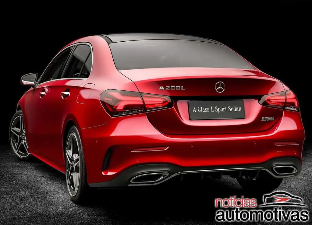 Mercedes-Benz-Classe-A-L-Sedan-2019-1 Mercedes-Benz-Classe-A-L-Sedan-2019-1 Mercedes-Benz Classe A L Sedan é revelado com entre-eixos longo na China