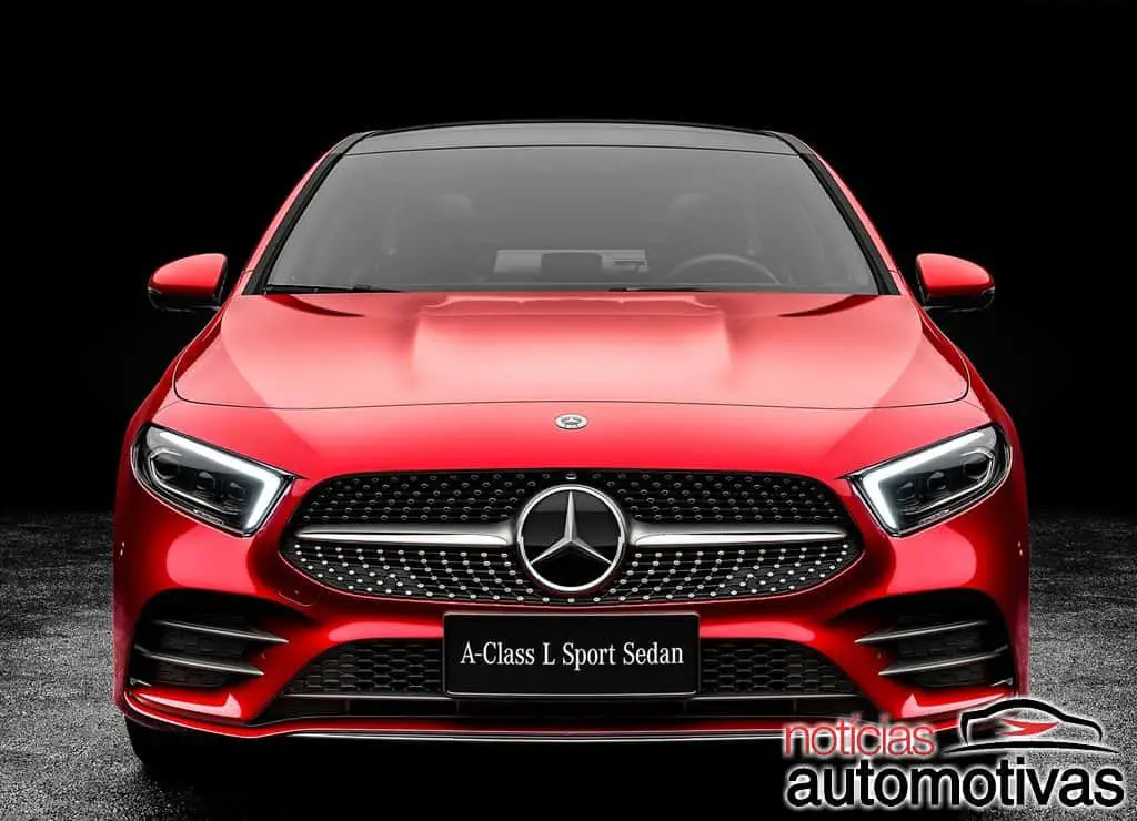 Mercedes-Benz-Classe-A-L-Sedan-2019-1 Mercedes-Benz-Classe-A-L-Sedan-2019-1 Mercedes-Benz Classe A L Sedan é revelado com entre-eixos longo na China