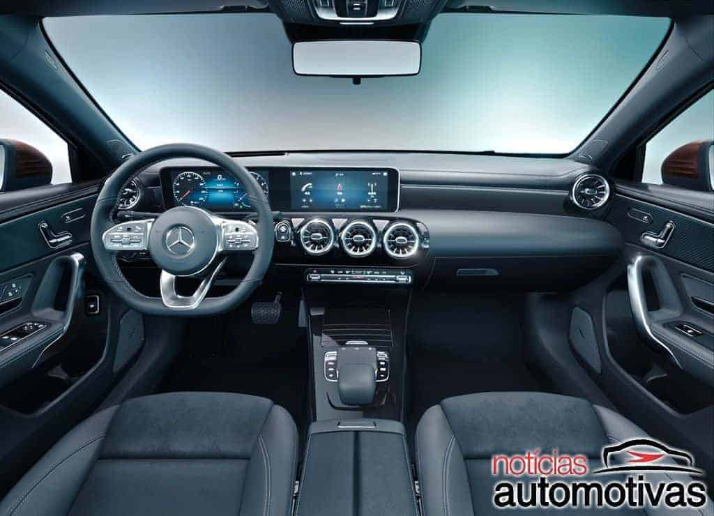 Mercedes-Benz-Classe-A-L-Sedan-2019-1 Mercedes-Benz-Classe-A-L-Sedan-2019-1 Mercedes-Benz Classe A L Sedan é revelado com entre-eixos longo na China