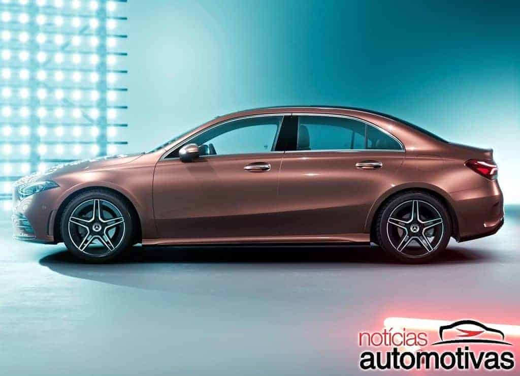 Mercedes-Benz-Classe-A-L-Sedan-2019-1 Mercedes-Benz-Classe-A-L-Sedan-2019-1 Mercedes-Benz Classe A L Sedan é revelado com entre-eixos longo na China