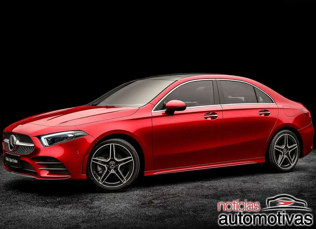 Mercedes-Benz-Classe-A-L-Sedan-2019-1 Mercedes-Benz-Classe-A-L-Sedan-2019-1 Mercedes-Benz Classe A L Sedan é revelado com entre-eixos longo na China