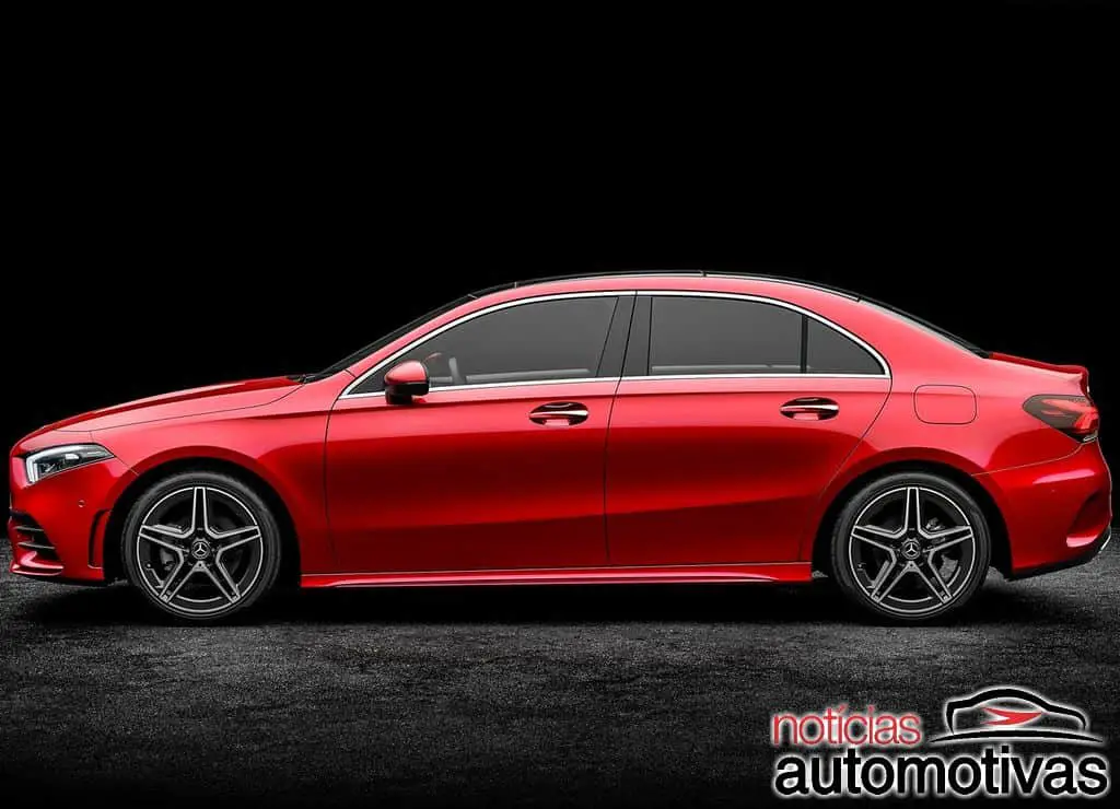 Mercedes-Benz-Classe-A-L-Sedan-2019-1 Mercedes-Benz-Classe-A-L-Sedan-2019-1 Mercedes-Benz Classe A L Sedan é revelado com entre-eixos longo na China