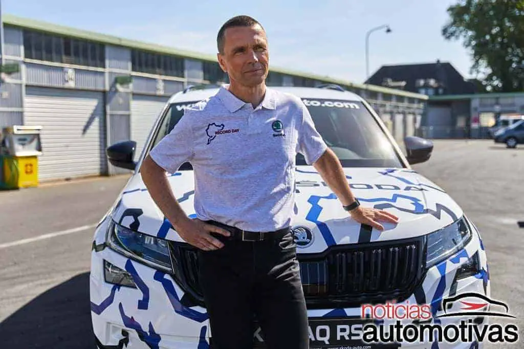 Skoda-Kodiaq-RS-em-Nürburgring-1 Skoda Kodiaq RS é o SUV de sete lugares mais rápido em Nürburgring