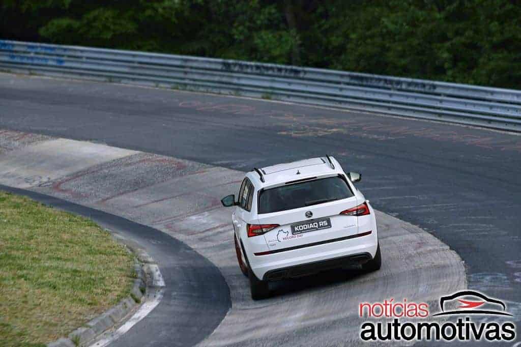 Skoda-Kodiaq-RS-em-Nürburgring-13 Skoda Kodiaq RS é o SUV de sete lugares mais rápido em Nürburgring