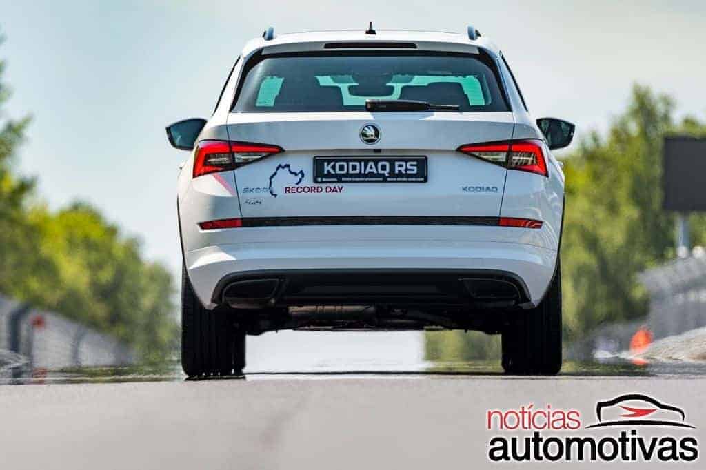 Skoda-Kodiaq-RS-em-Nürburgring-16 Skoda Kodiaq RS é o SUV de sete lugares mais rápido em Nürburgring