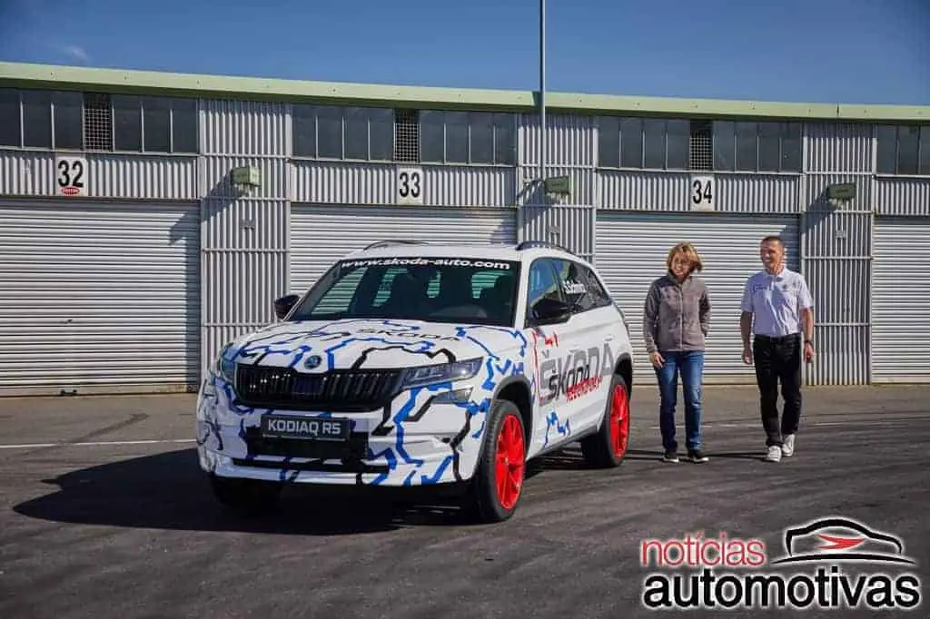 Skoda-Kodiaq-RS-em-Nürburgring-17 Skoda Kodiaq RS é o SUV de sete lugares mais rápido em Nürburgring
