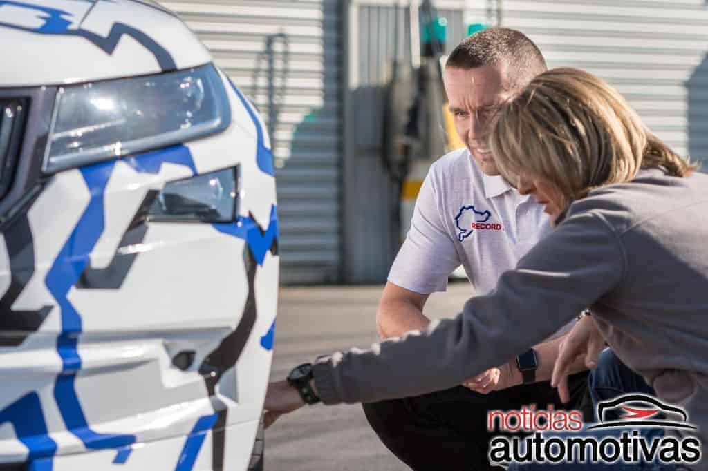 Skoda-Kodiaq-RS-em-Nürburgring-2 Skoda Kodiaq RS é o SUV de sete lugares mais rápido em Nürburgring