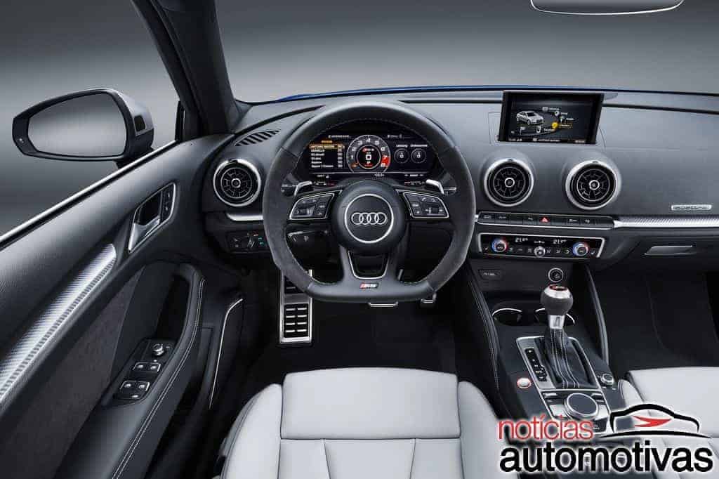 audi-rs3-sedan-2017-11 Em duas opções, Audi RS3 2018 chega ao Brasil por R$ 329.990