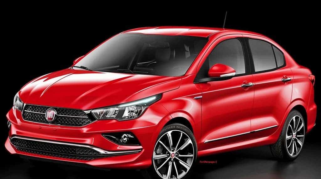 Fiat Cronos aparece pela primeira vez sem camuflagem