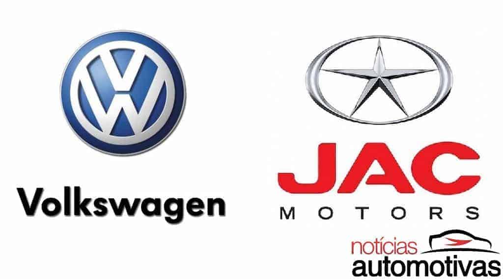 jac-vw Parceira entre JAC Motors e Volkswagen é aprovada pelo governo chinês