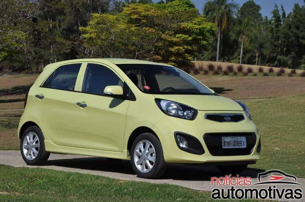 Top 10: carros menos visados para roubo - Inclui Picanto Kia-picanto-brasil