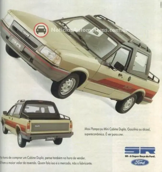 Pampa ford cabine dupla #7