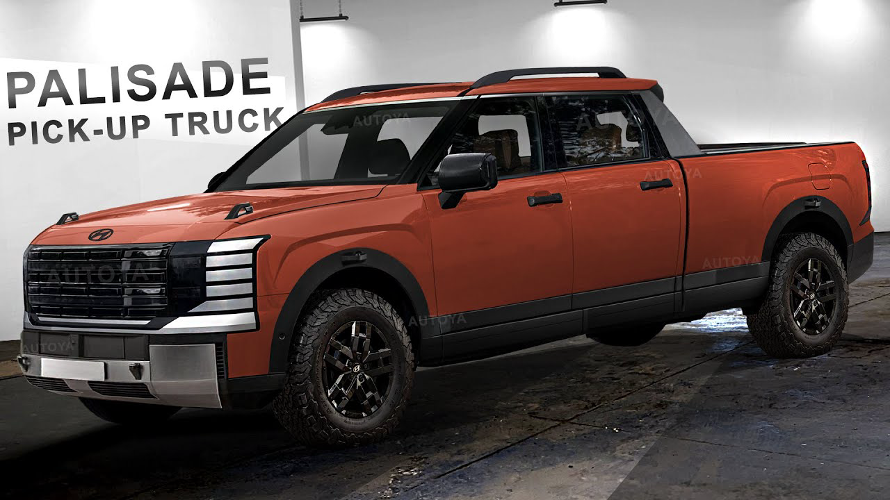 2027 Hyundai Palisade "Cruz" - First Ever Pick-Up Truck based on the New Palisade 2026