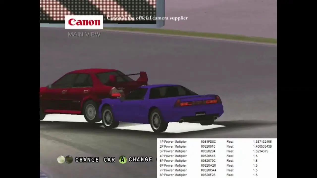 A visual look at Sega GT Online's AI