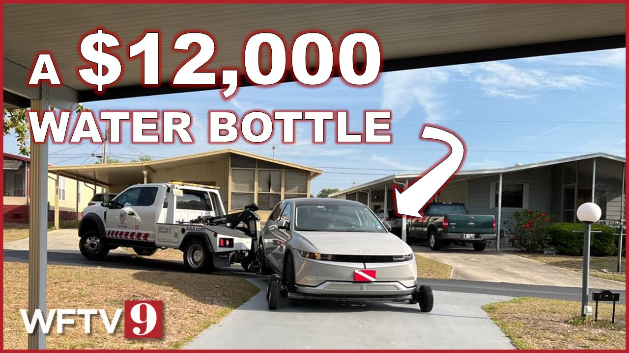 Water bottle spill blamed for $12,000 car repair bill