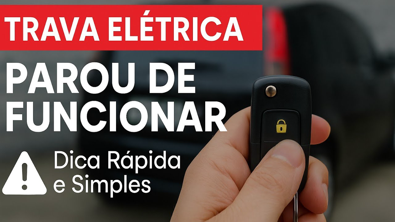 Trava Elétrica Parou de funcionar. Solução Simples!