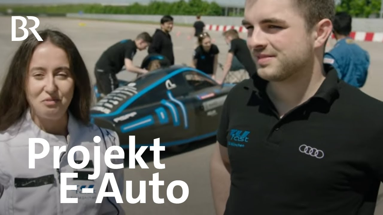 Jungfernfahrt im "muc022": Studierende entwickeln Elektroauto | Schwaben & Altbayern | BR