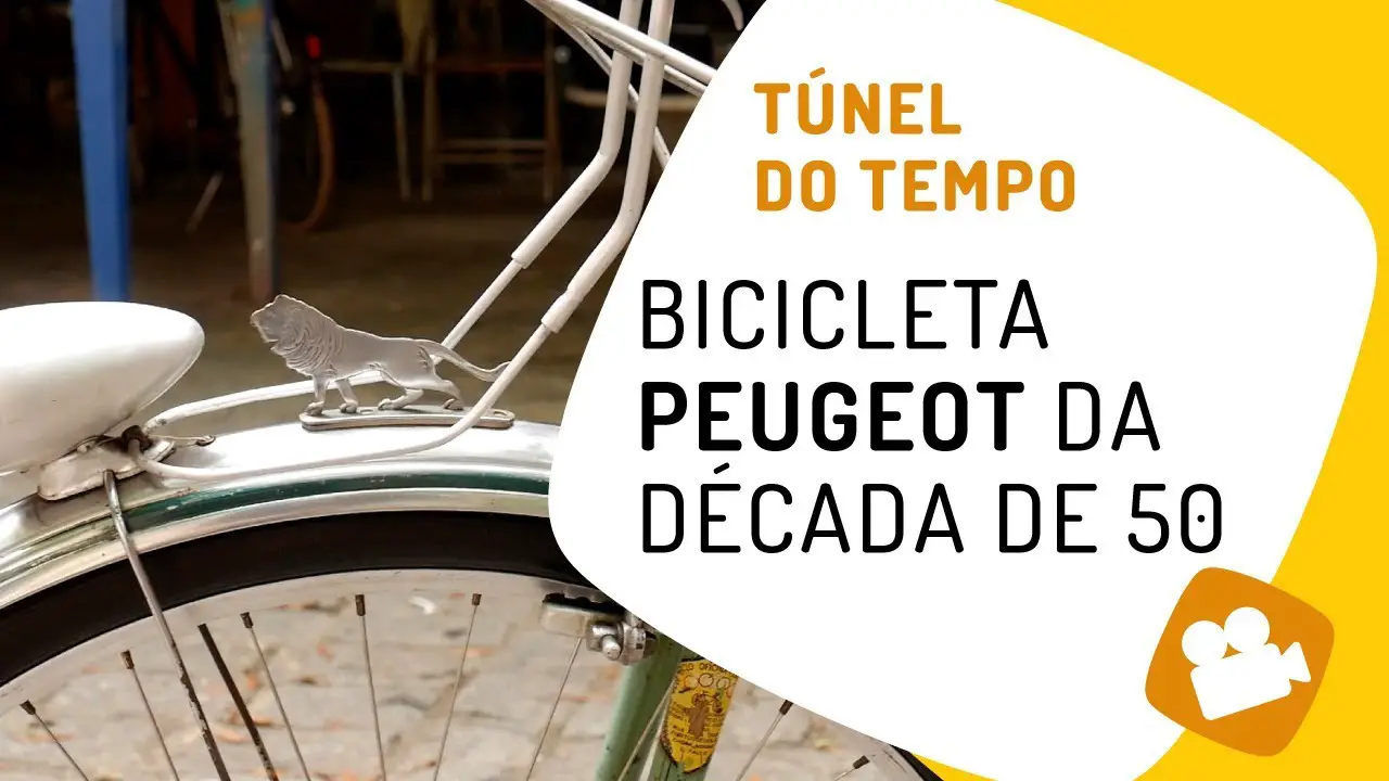 Conheça a leve Peugeot Tourisme Lèger de 1950. Pedaleria