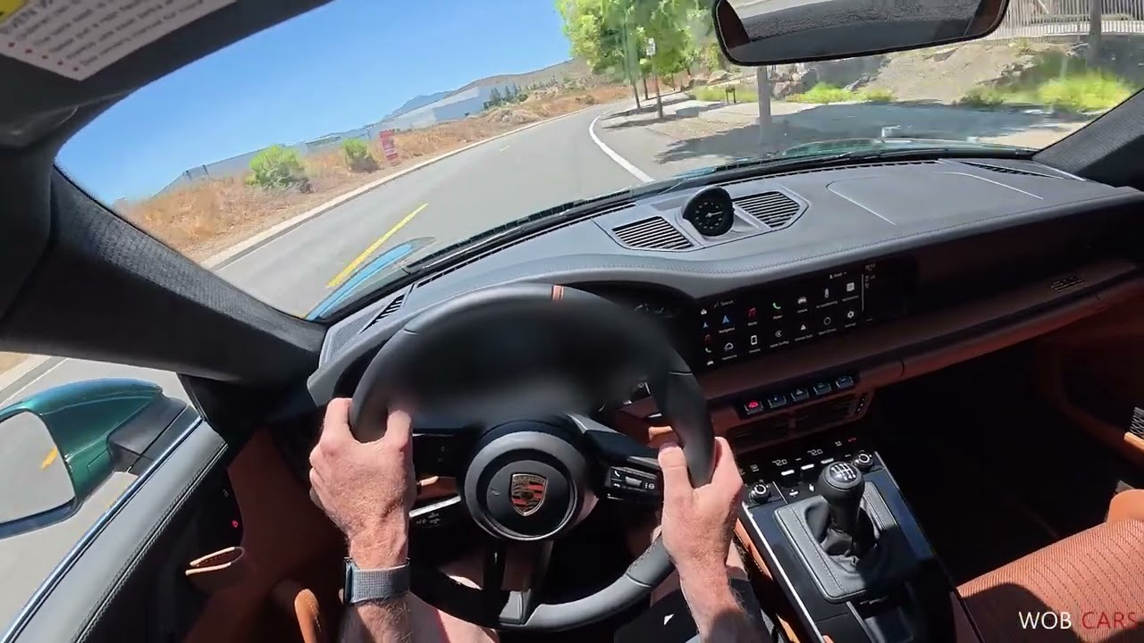 Drive Time in the Stunning Racing Green Metallic 2024 Porsche 911 S/T! | WOB Cars
