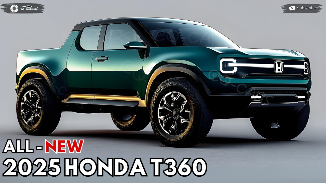 2025 Honda T360 Revealed - The Return Of The Classic Mini Truck !!