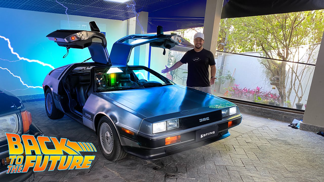 DELOREAN DMC-12, UM DOS ÚNICOS DO BRASIL!!