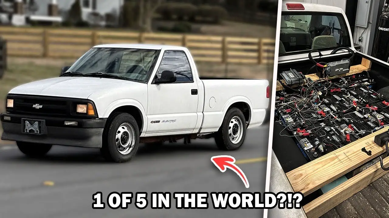 Chevrolet S10 Electric Parked 25 Years! Can We Make It Drive Again?