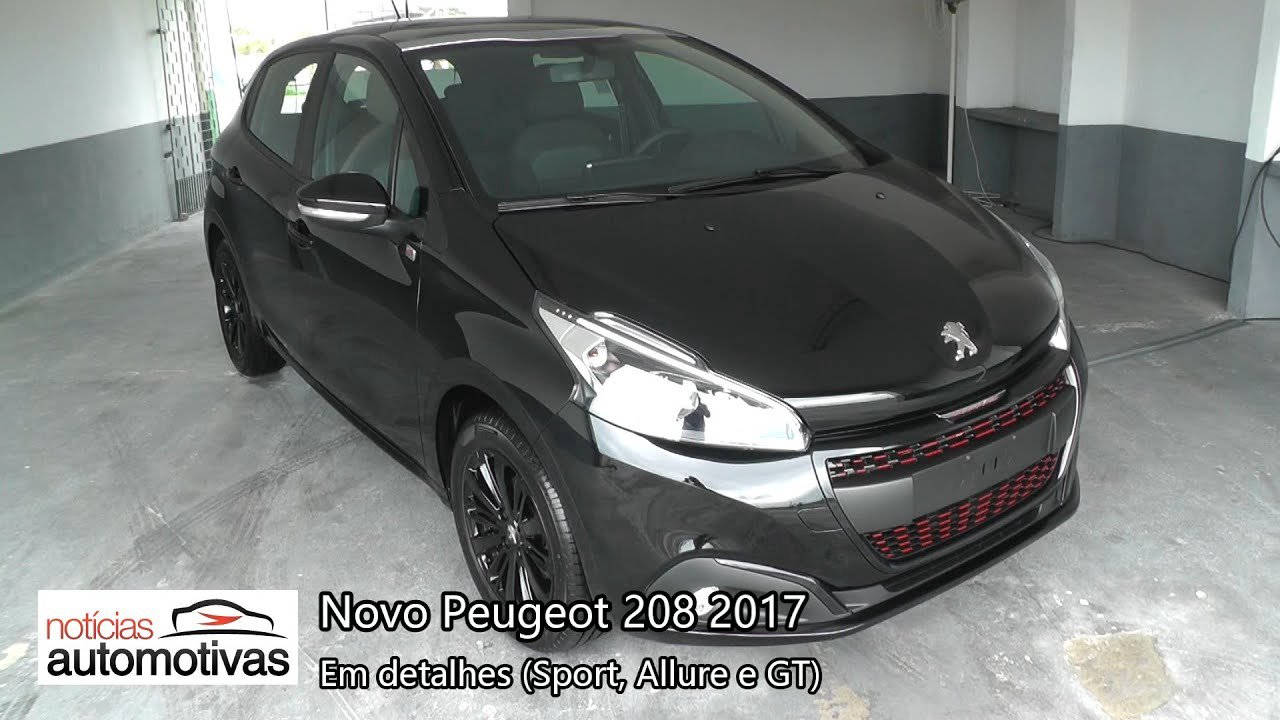 Novo Peugeot 208 2017 - Detalhes - NoticiasAutomotivas.com.br