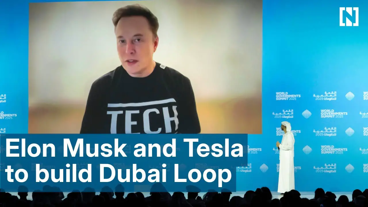 Elon Musk and Tesla to build Las Vegas-style Dubai Loop