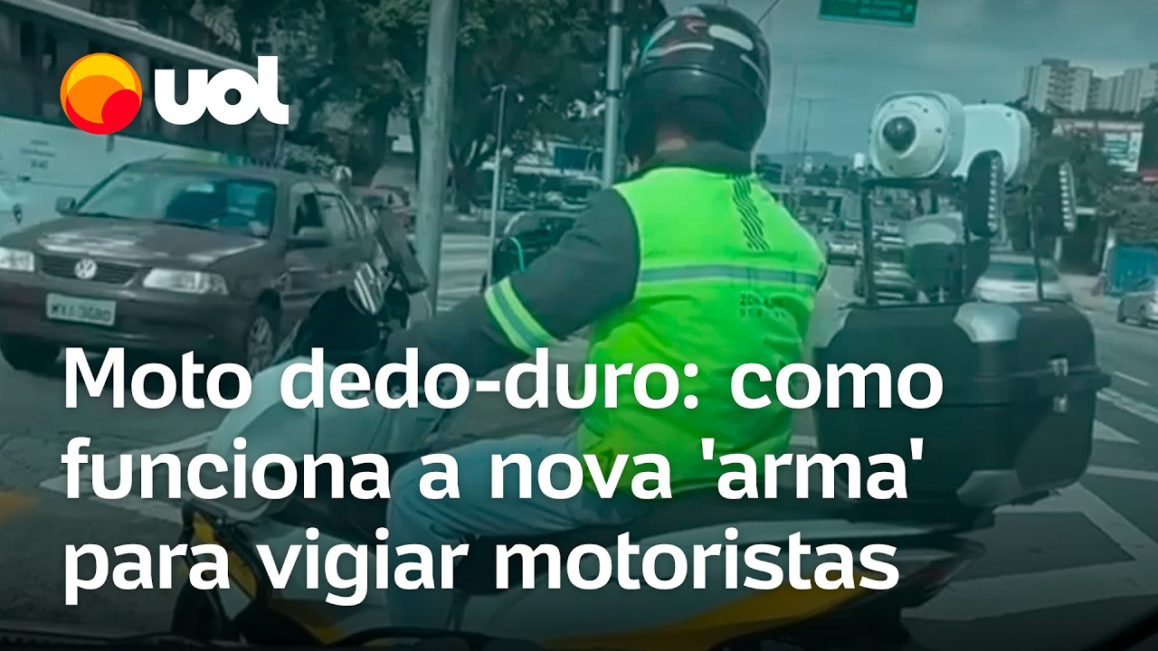 Moto dedo-duro: veja como funciona a nova 'arma' para fiscalizar motoristas em São Paulo; confira