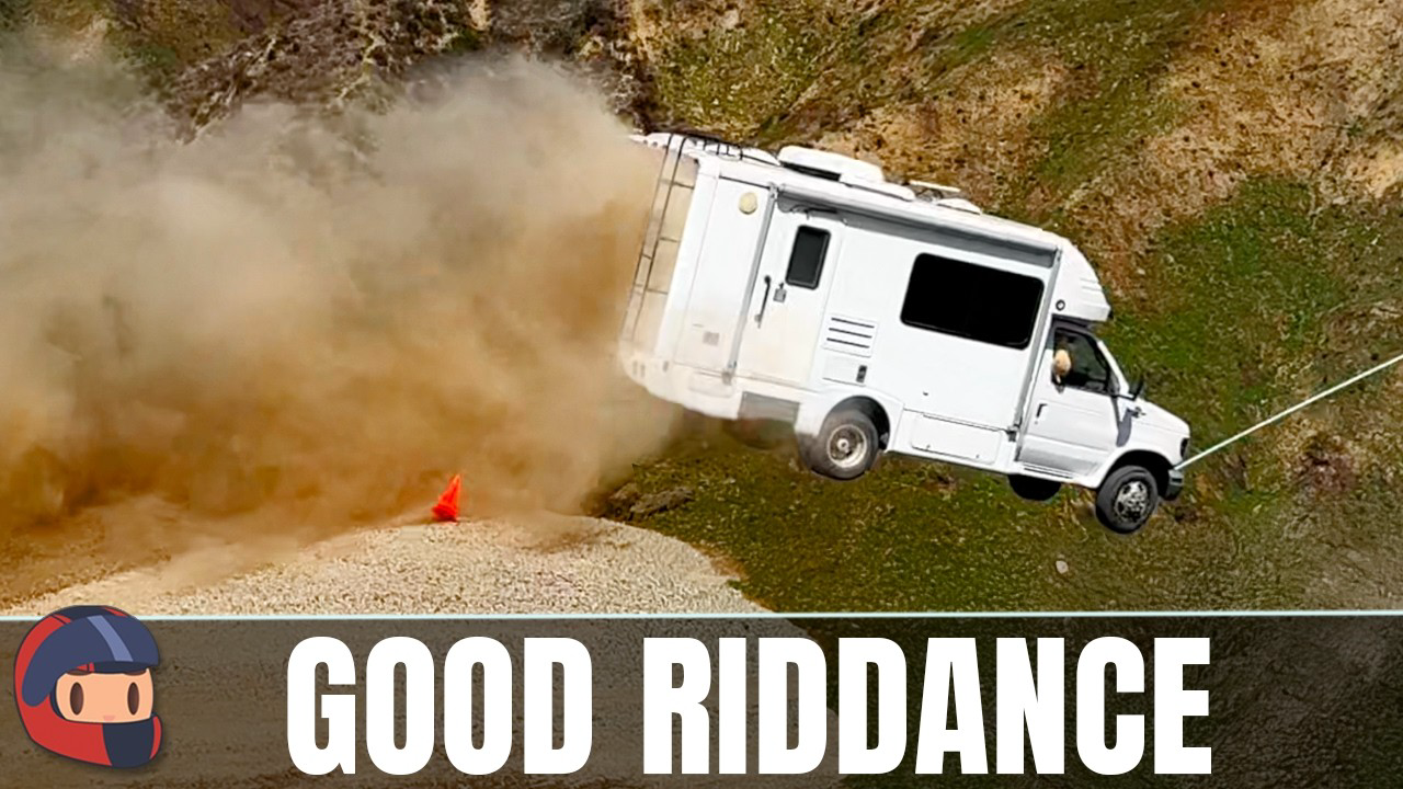 I Drove My RV Off A Cliff: Featuring The Insta360 X5