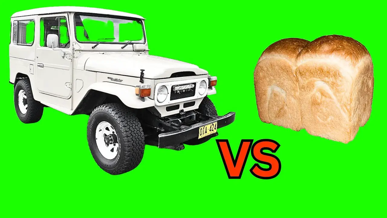Aerodynamics Of A Land Cruiser Vs Loaf Of Bread