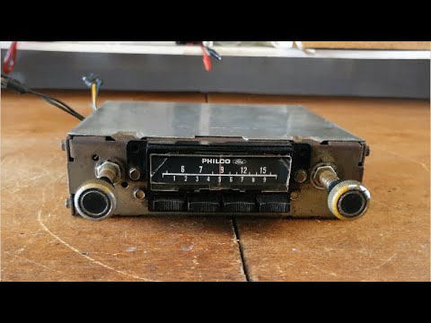 Conserto: Rádio Antigo Automotivo Philco Ford B621 (1976)