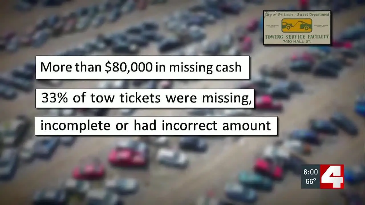 St. Louis comptroller calls for federal help after audit reveals millions in tow lot discrepancie...