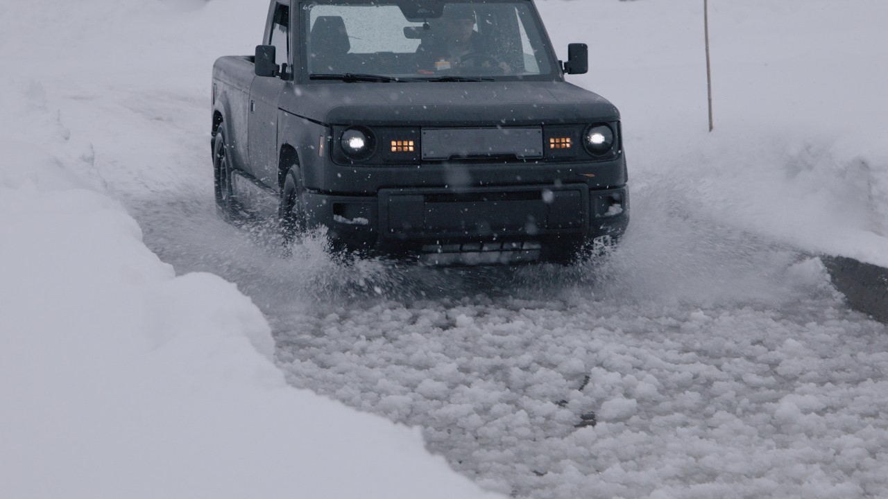 Slate Truck vs. Extreme Cold